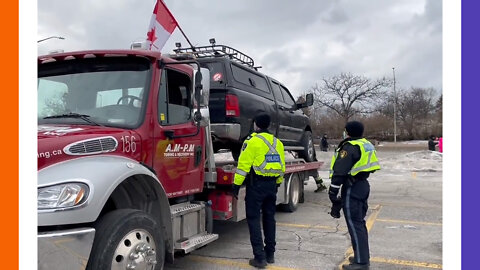 Canada Blocking Strip Malls Where Protestors Meet