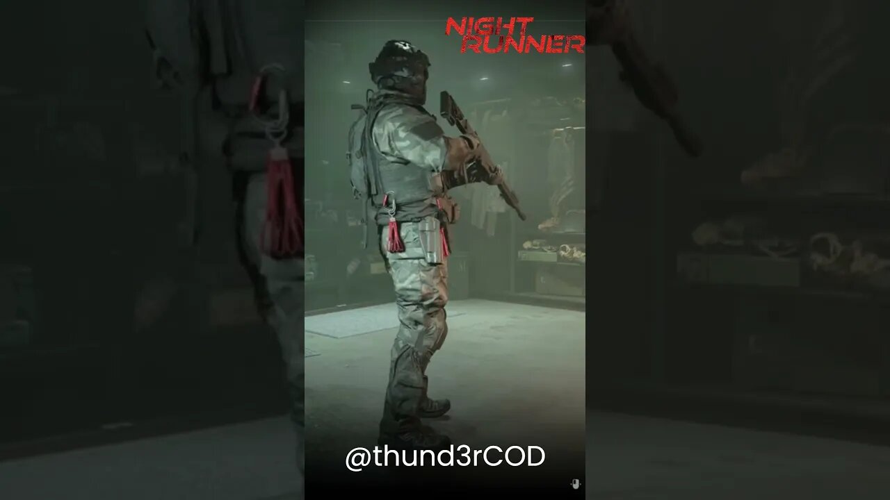 Night Runner Operator Skin #shorts