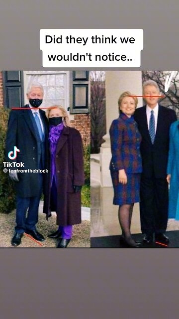 The Clinton’s then and now. Hmm