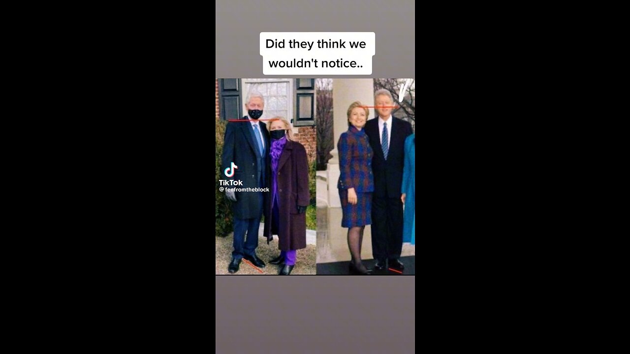 The Clinton’s then and now. Hmm