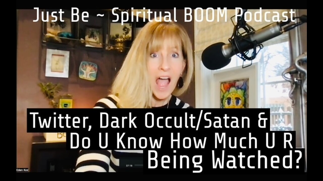 Just Be~Spiritual BOOM: Twitter, Dark Occult/Satan, Do U Know How Much U R Being Watched