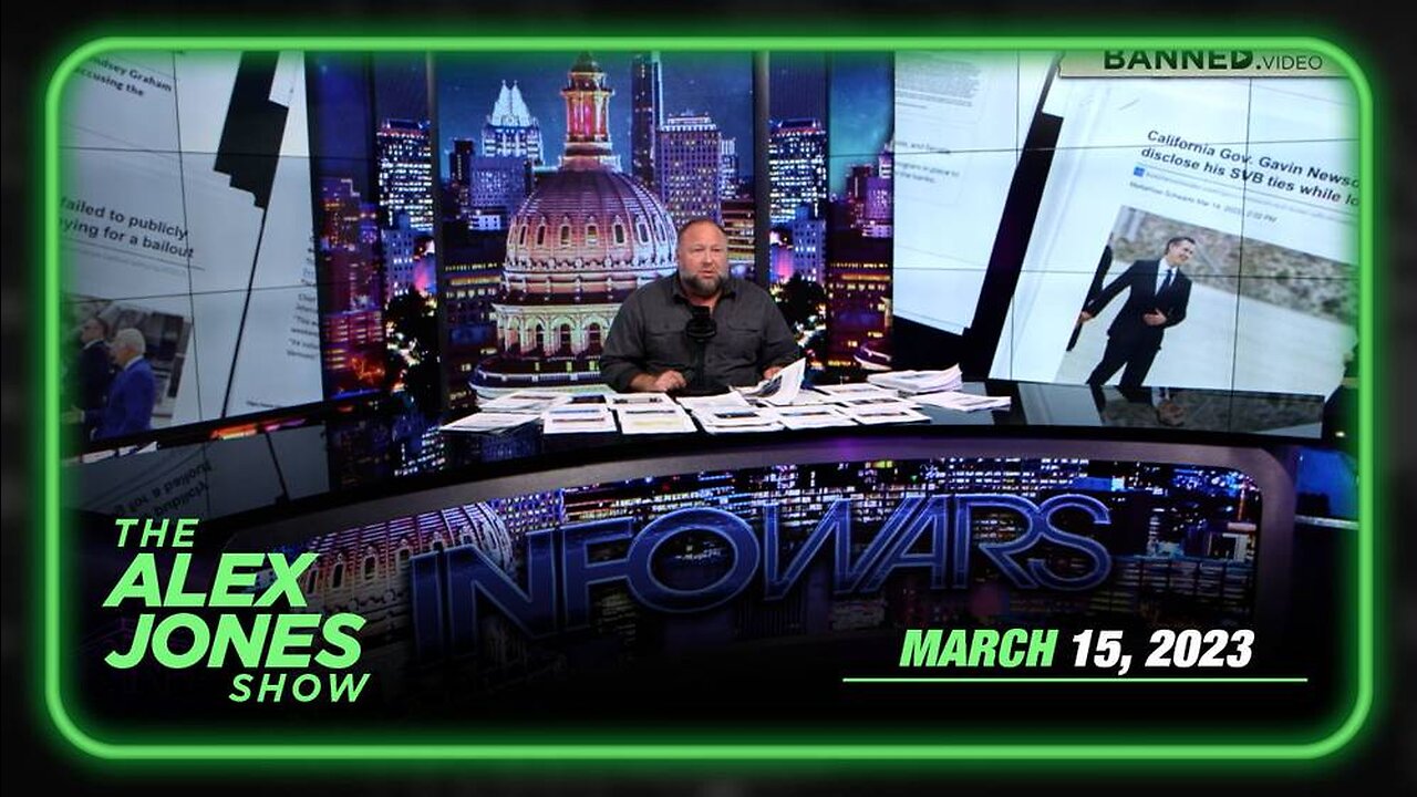 The Alex Jones Show WEDNESDAY FULL SHOW 03/15/23