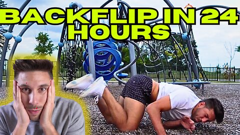 Learning to Backflip In 24 Hours