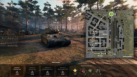 World of Tanks_Topograghy Battles Episode Ensk_Scene 1