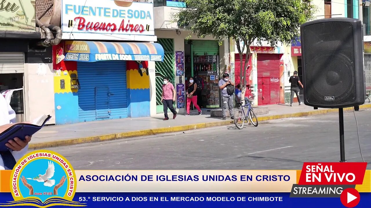 53.° SERVICIO A DIOS EN EL MERCADO MODELO DE CHIMBOTE