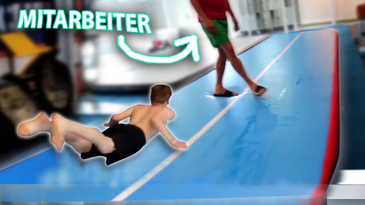 Wie man aus den Trampolin Park geschmissen wird...