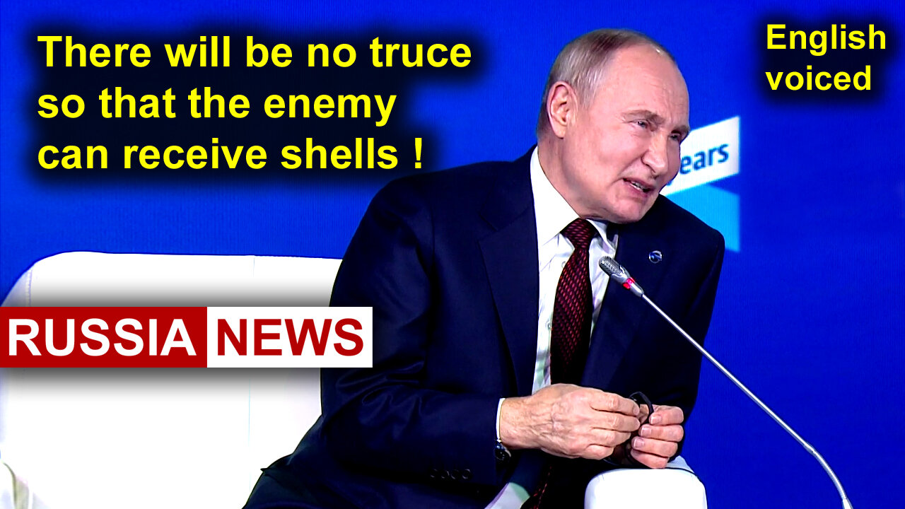 There will be no truce so that the enemy can receive shells!