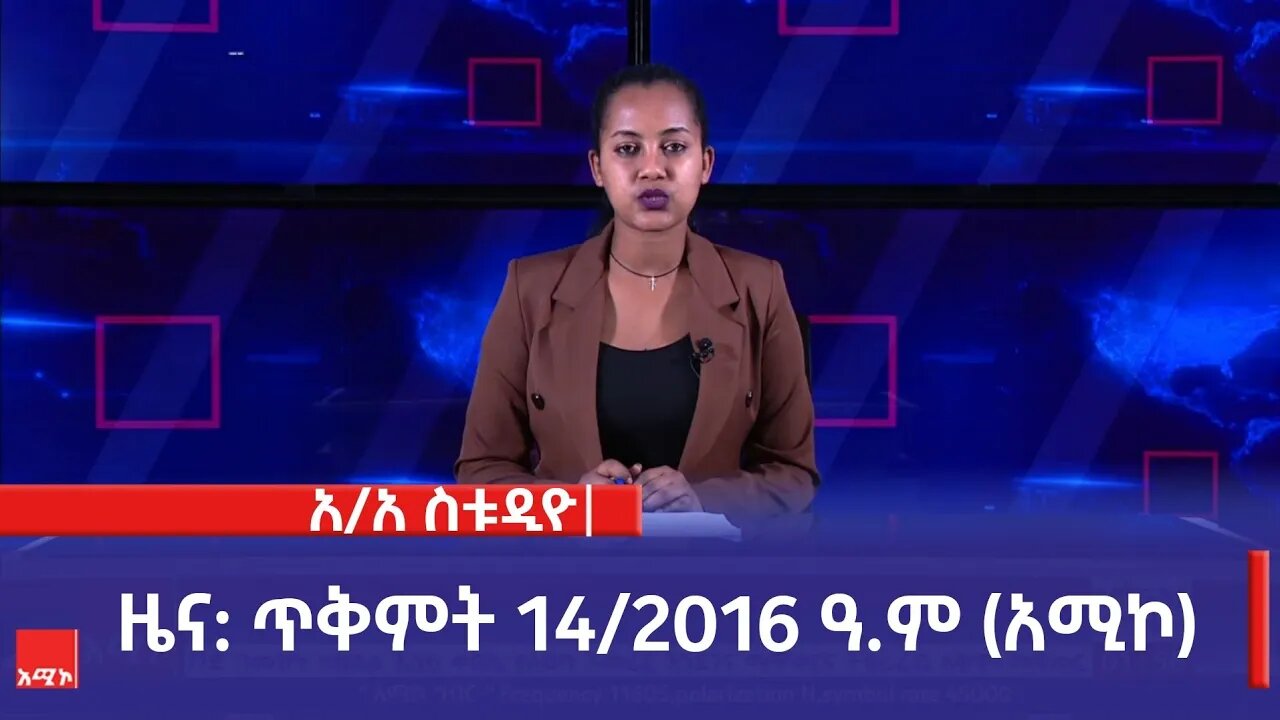 አዲስ አበባ ስቱዲዮ ዜና: ጥቅምት 14/2016 ዓ.ም (አሚኮ)