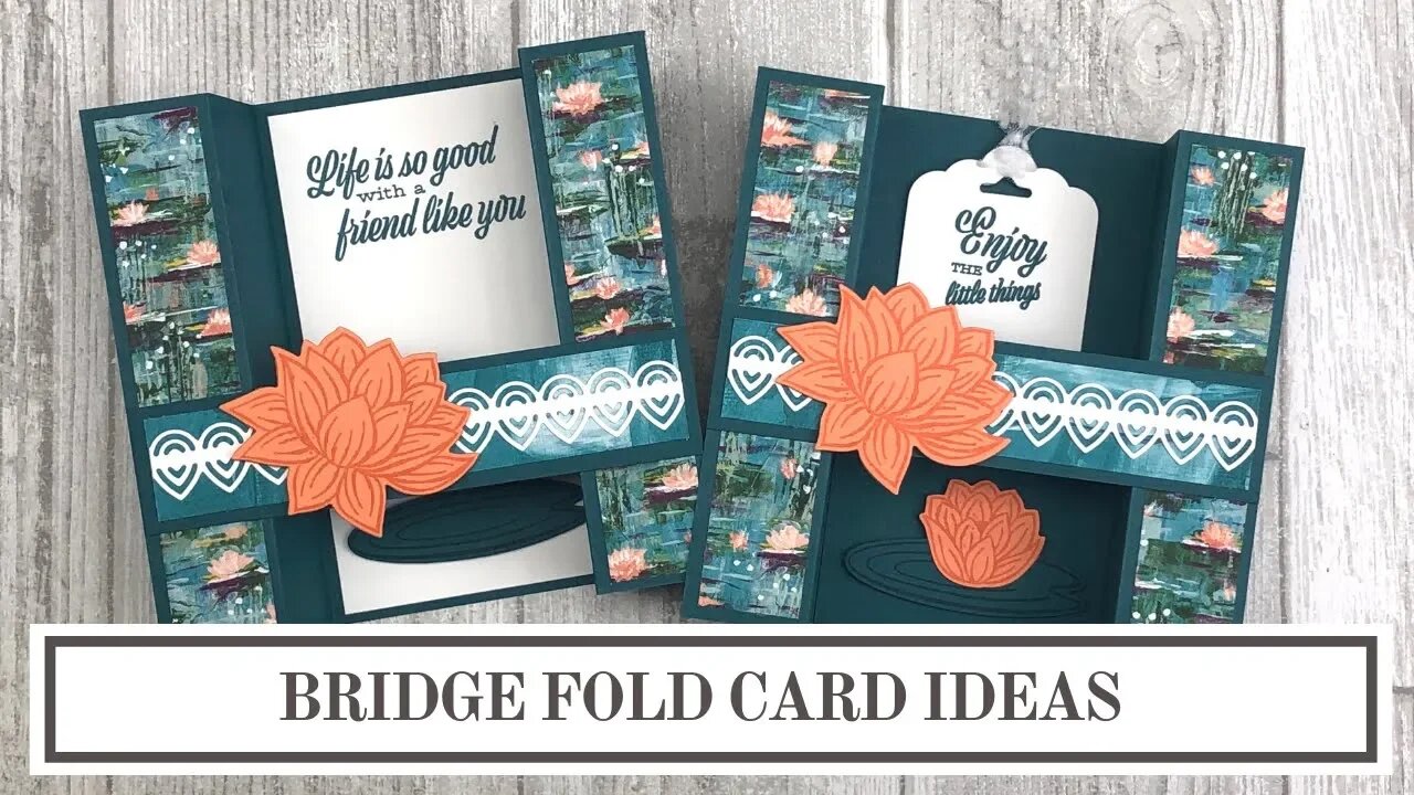 Bridge Fold Card Tutorial