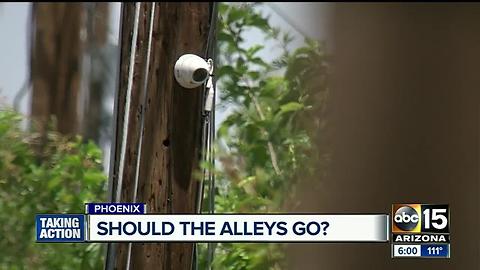 New pilot program to keep criminals away from alleyways