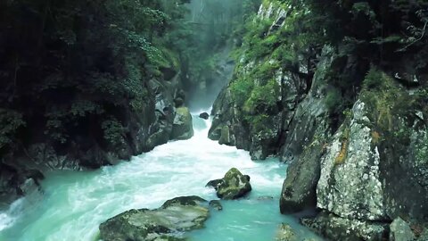 Majestic-Waterfall Full HD Relaxing Music with Nature Sounds -