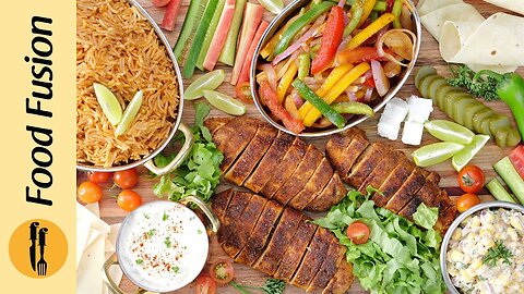 Fajita Platter Special Recipe Ideas by Food Fussion.