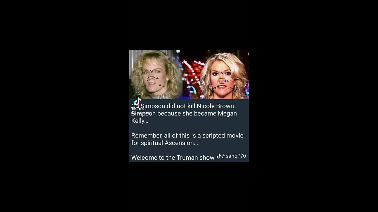 Megan Kelly is Nicole Brown Simpson