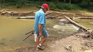 My New Creek Fishing Adventure after losing 100lbs.