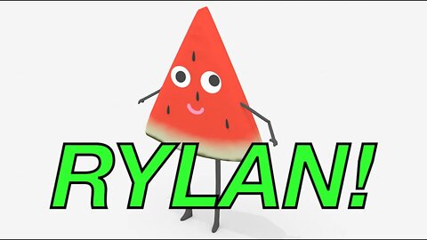Happy Birthday RYLAN! - WATERMELON Birthday Song