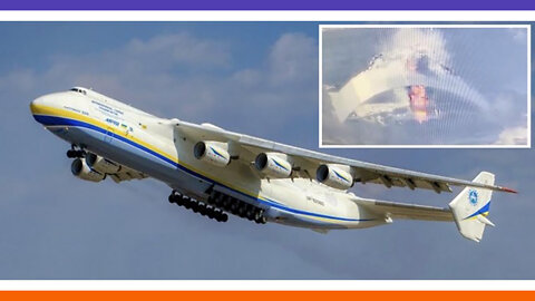 World Largest Plane Built And Destroyed In Ukraine