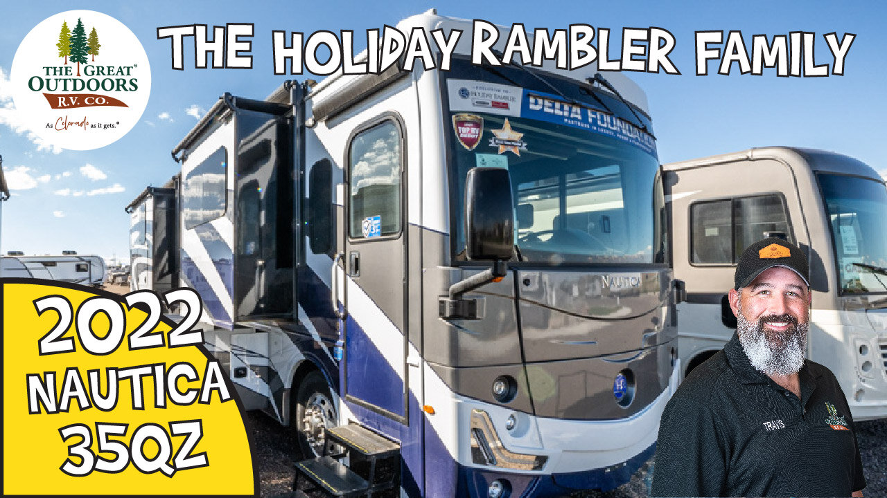 NEW DIESEL MOTORHOME-2022 Nautica 35QZ by Holiday Rambler!