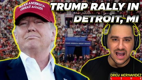 TRUMP RALLY DETROIT MICHIGAN