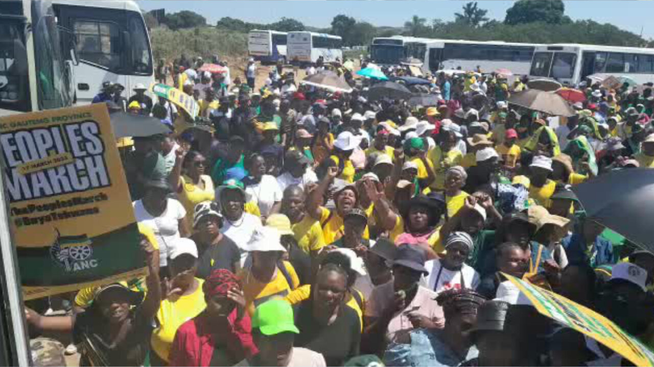 Watch: ANC Gathering At Marabastad Ahead of March to Tshwane House To Reclaim Tshwane Municipality