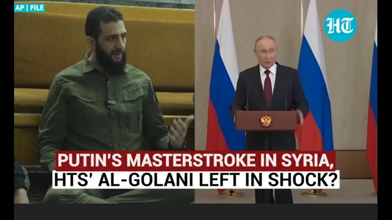 Russia's Syria Military Move Just For Show? Putin Pulls Off A Genius Play | HTS' Golani in Shock?