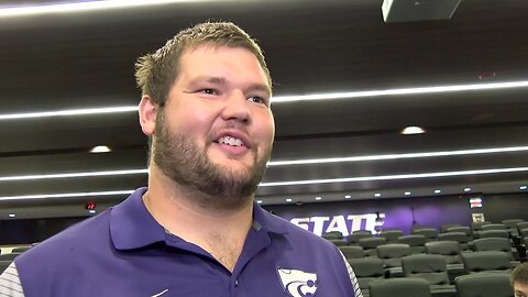 Kansas State Football | Evan Curl Interview | August 27, 2019