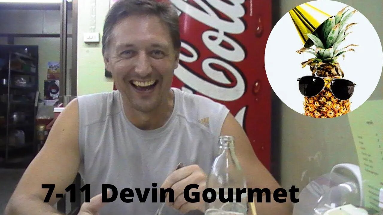 7-11 Devin Gourmet - Double Pork w/ Alcoholic Pineapple & Cheese