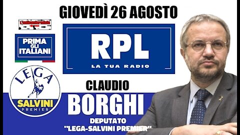 🔴 34° Puntata della rubrica su RPL "Scuola di Magia" di Claudio Borghi (26/08/2021).