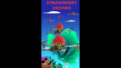 Strawberry Drones Part 1 By Gene Petty #Shorts