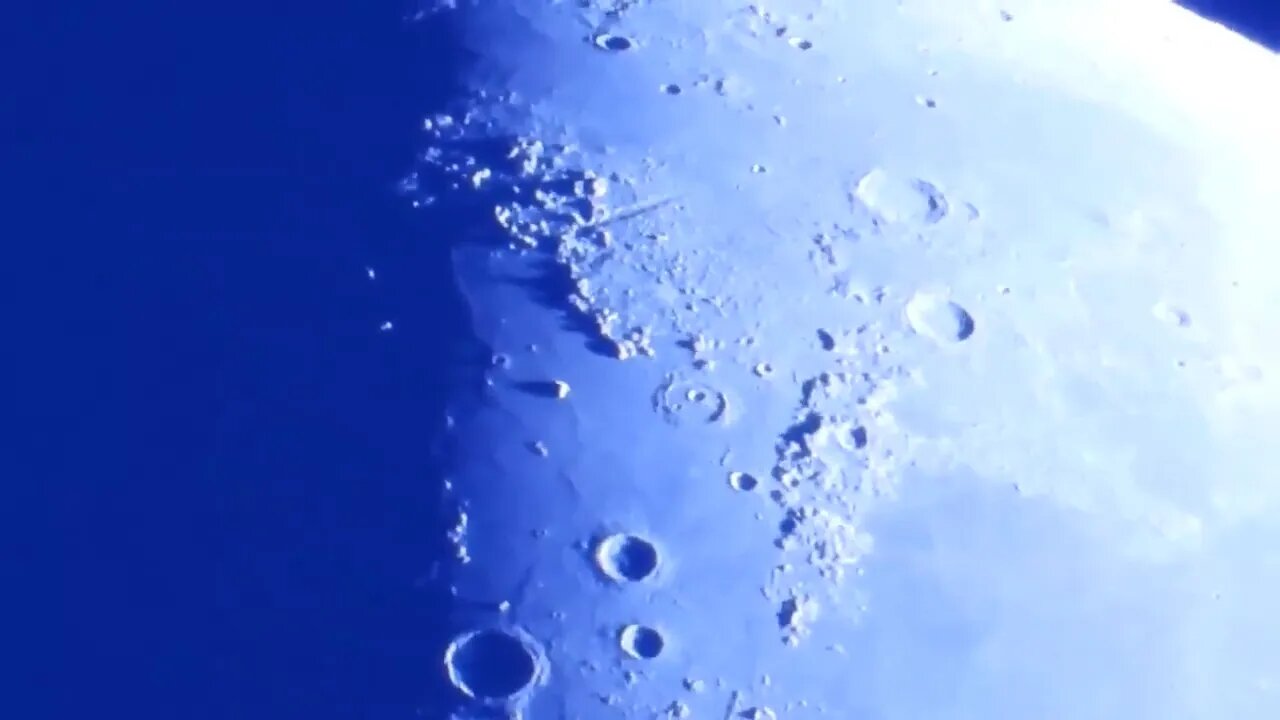Great moon footage