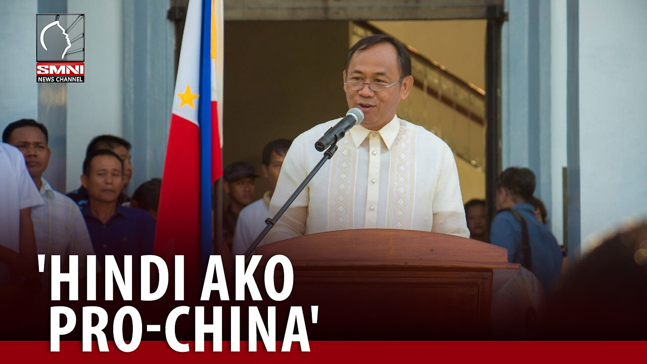 Hindi ako pro-China, ako ay pro-Cagayan —Gov. Manuel Mamba