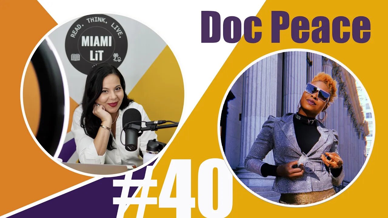 Flow into NFTs with Doc.Peace. // Dr Peace Uche // Miami Lit Podcast #40 #nftcommunity