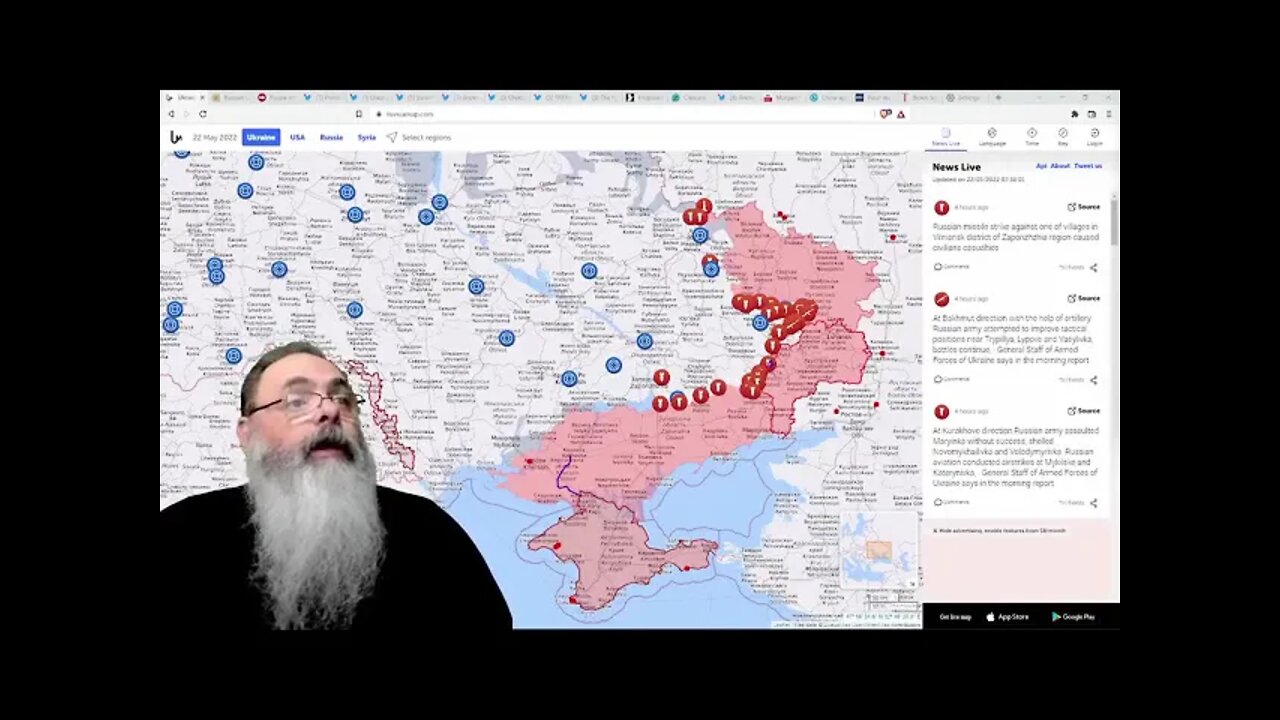 RUSSIA restringe a guerra a pequena parte de DONBAS e, ainda assim, NÃO AVANÇA NADA