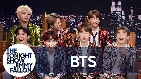 Jimmy interviews with the biggest boy band on planet bts