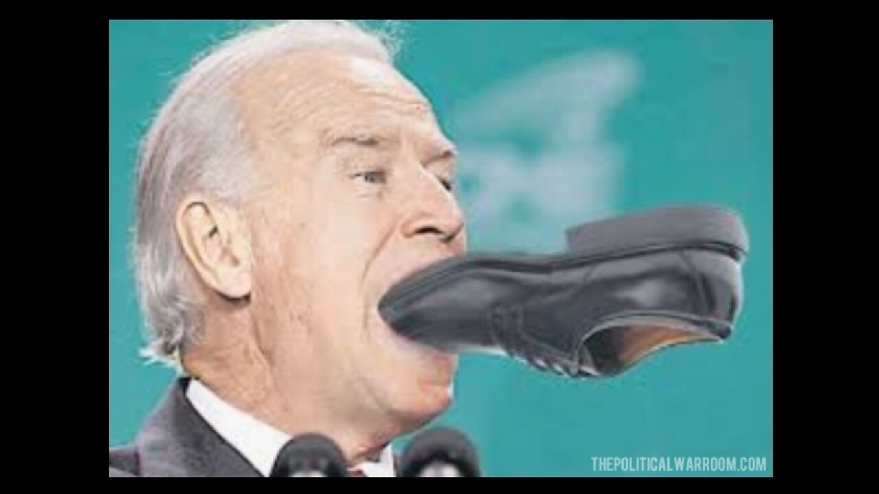 🤡"JOE BRANDON BIDEN HAS HIS SHOE IN HIS MOUTH THE BIDEN CLOWN SHOW"🤡