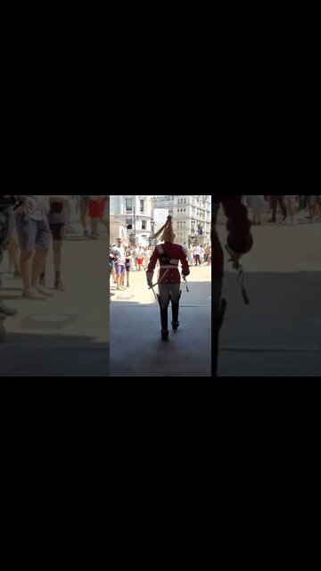 tradition Not fake they are real soldiers #horseguardsparade