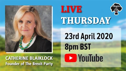 Hearts of Oak Livestream with Catherine Blaiklock 23.4.20