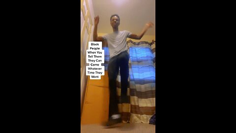 Black People When There’s No Designated Arrival Time