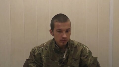 Nationalist Soldier Who Surrendered Testimony About Combat Drugs Being Used By Ukrainian Fighters!