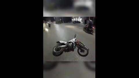 scary two bikes collision...😮😮