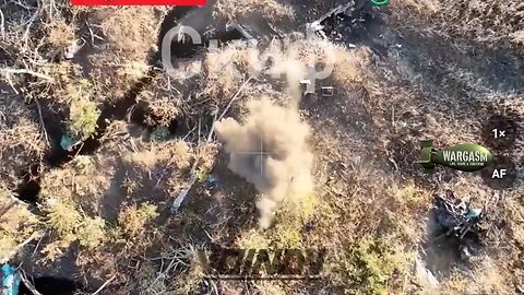 Russian drones drop grenades on Ugledar trench complex