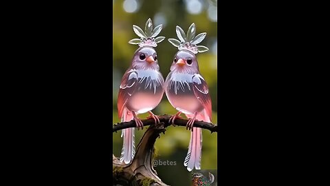 Cute beautiful birds #ai #nature birdslover #oiseau # #aiartwork Cute beautiful birds