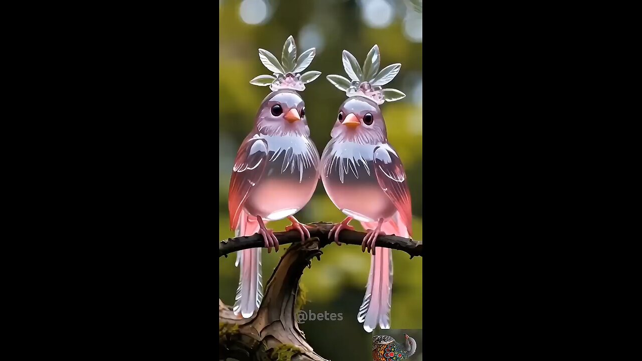 Cute beautiful birds #ai #nature birdslover #oiseau # #aiartwork Cute beautiful birds