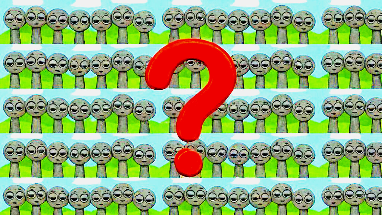 How Many Sprunki in VIDEO? [Quiz] {But I Ruined It} 👆✌️🖐️ #funny #memes #animation #sprunki #meme