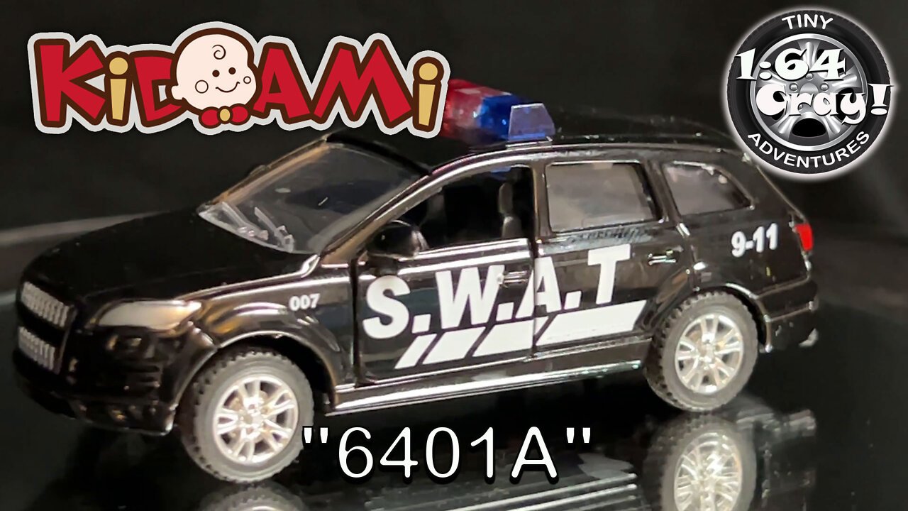 "6401A" S.W.A.T. in Black- Model by KIDAMI