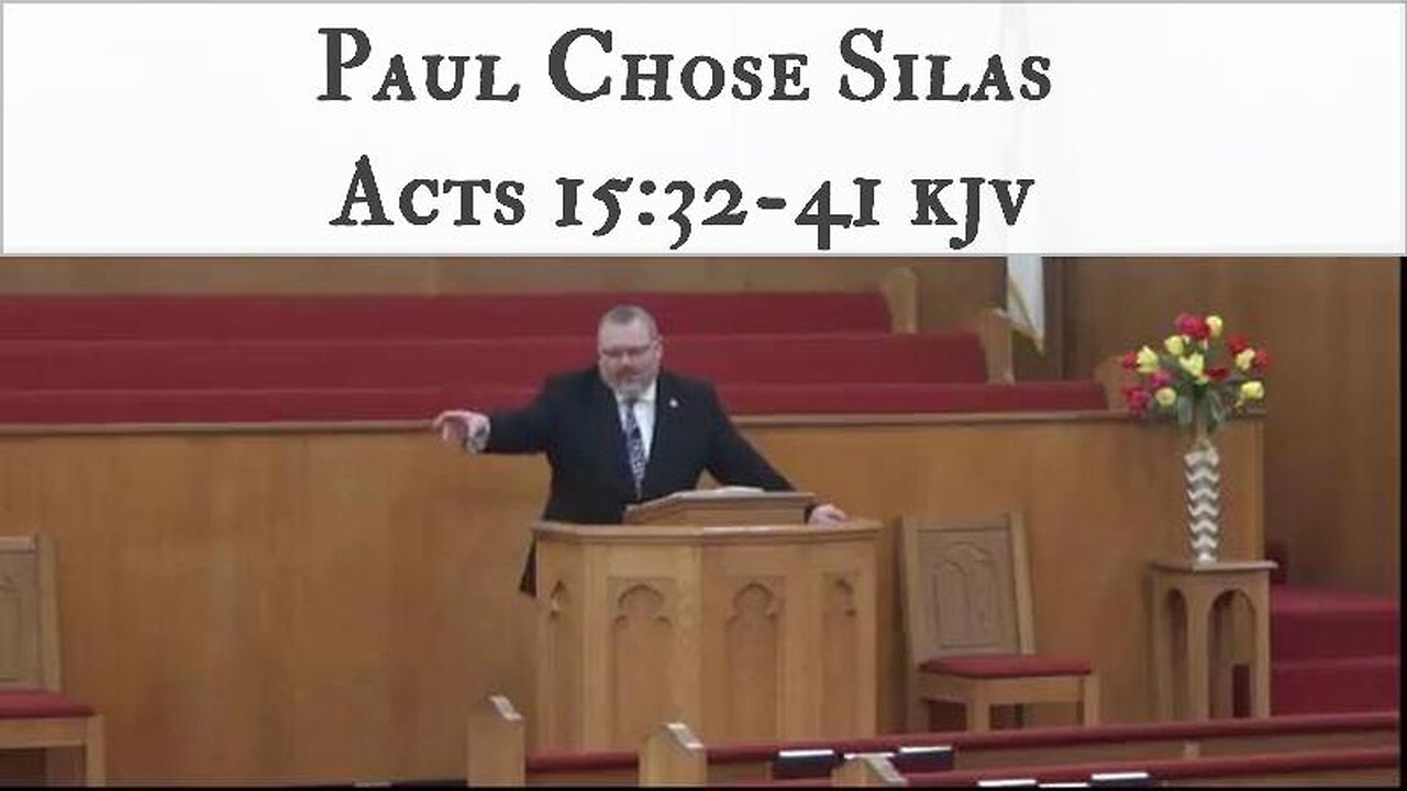 Paul Chose Silas