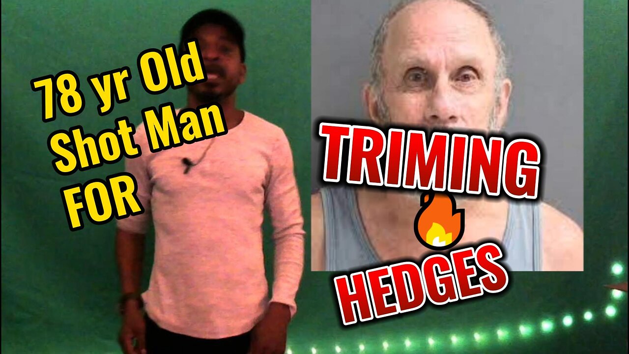 78 yr Old Shot Man FOR Trimming Hedges #short #video #shorts #short