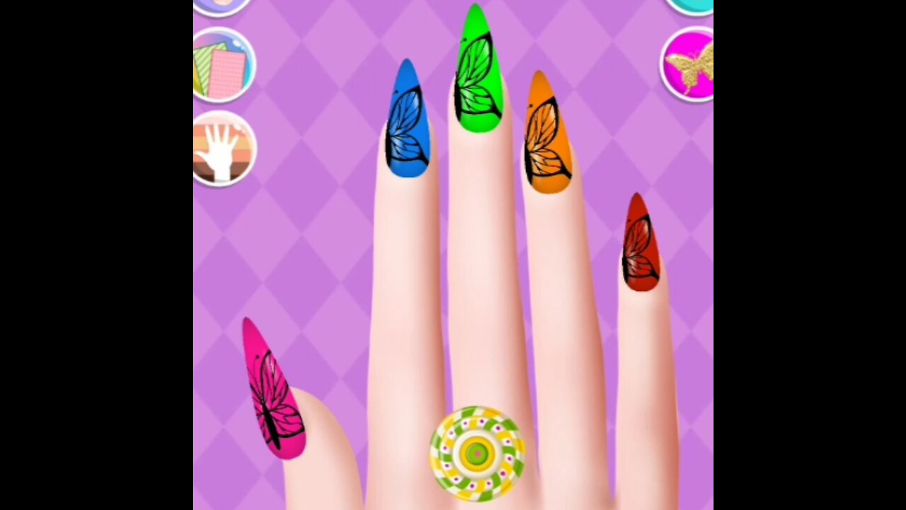 Nail 💅Art Game - Stylish Nails and accessories - Kids and Girls Gameplay