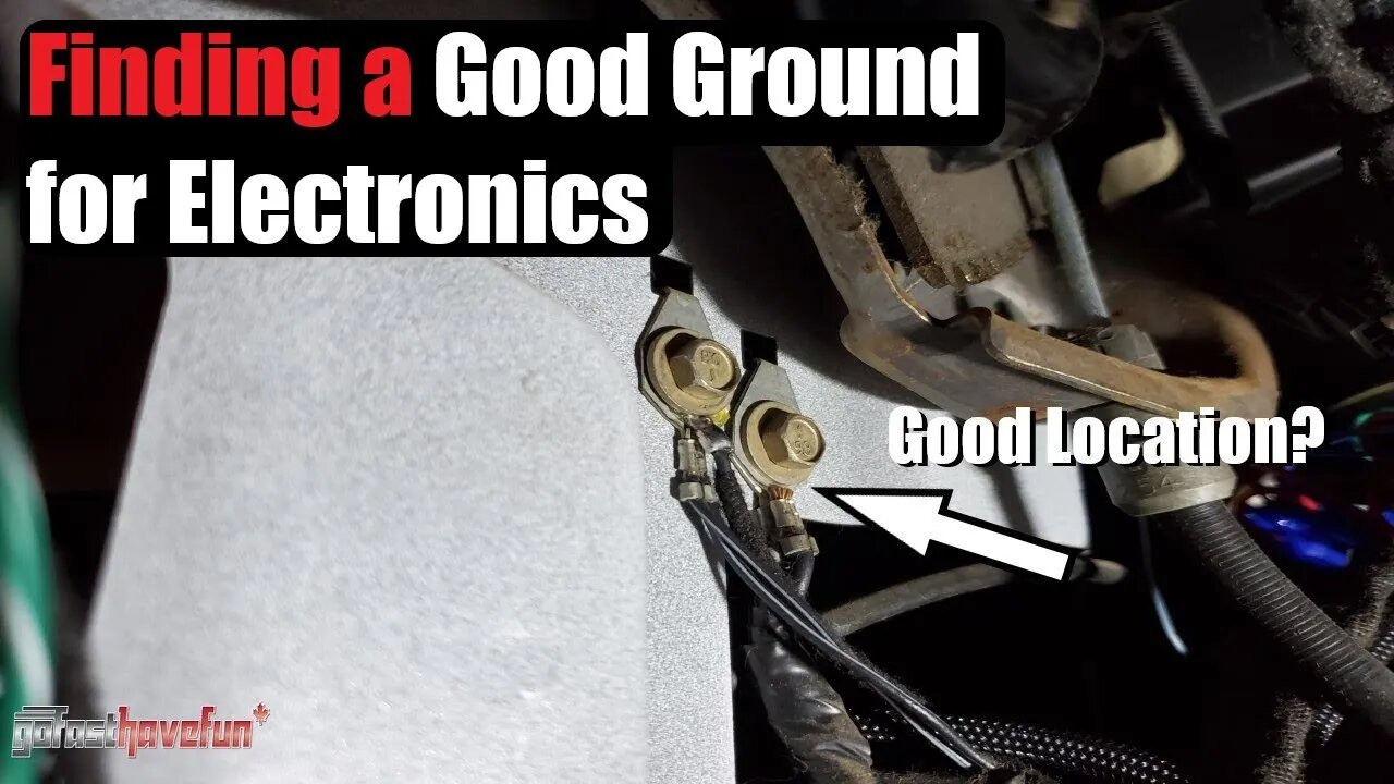 Where to Ground Aftermarket Electronic Devices (12 Volt Car) | AnthonyJ350