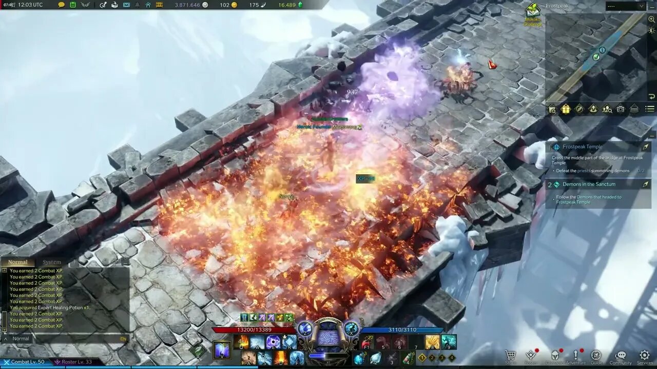 Lost Ark MMORPG Frostpeak Temple