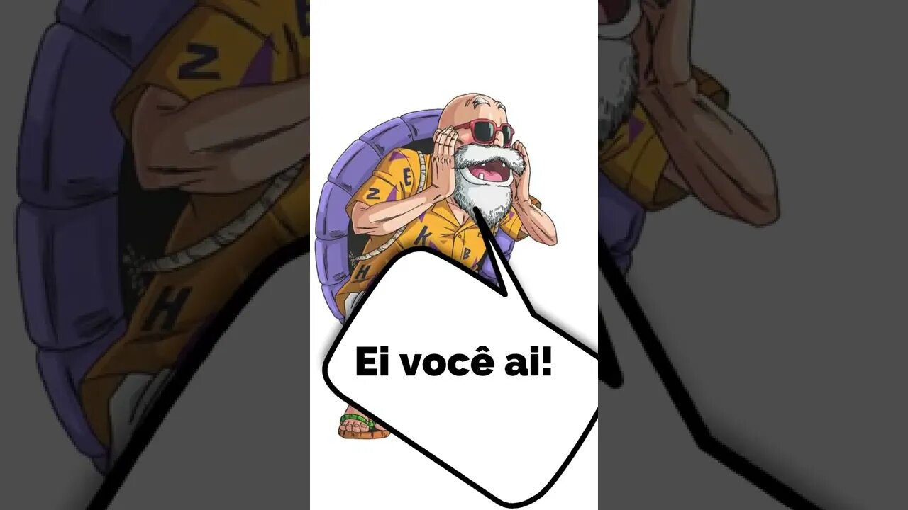 É por isso que mestre Kame não morre